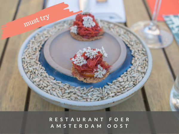 Foer Amsterdam restaurant tip